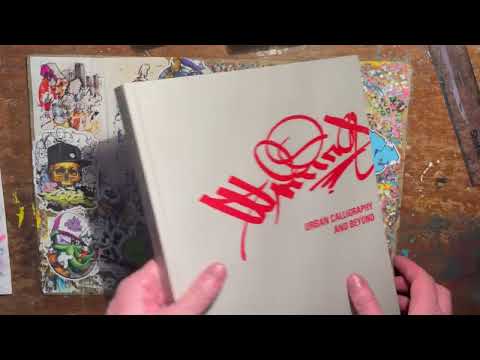 Book flipthrough - 'Writing - Urban Calligraphy and Beyond' German graffiti book