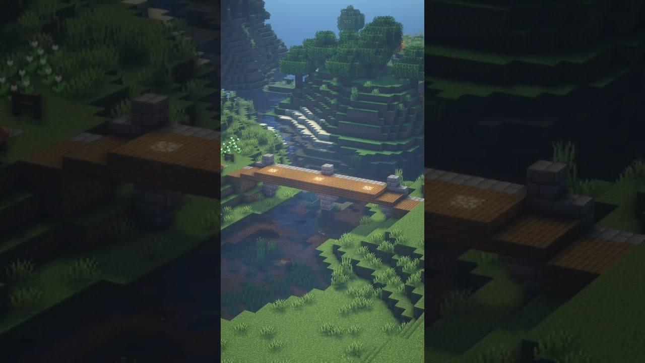 Minecraft  Bridge #shorts #minecrafttutorial #minecraft #minecraftshorts