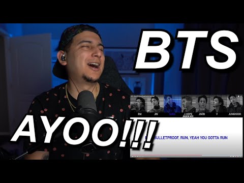 RAPPER REACTS!! BTS RUN BTS (방탄소년단 달려라 방탄 가사) FIRST REACTION!!