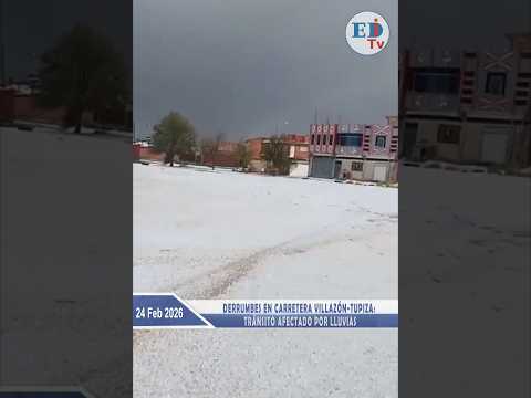 Derrumbes en carretera Villazón-Tupiza: tránsito afectado por lluvias