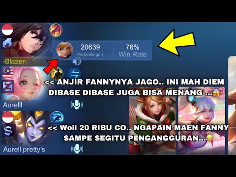 I MET THE BUCIN DUO IN THE RANDOM LOBY!! THEIR REACTION WHEN THEY SAW FANNY 20,000 MATCH…😱☠️