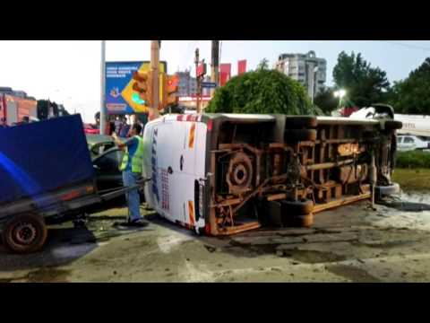 Știre Etv/ 13.07.2017 – ACCIDENT CU 14 VICTIME