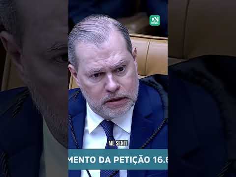 Dias Toffoli declara suspeição em julgamento sobre Moraes