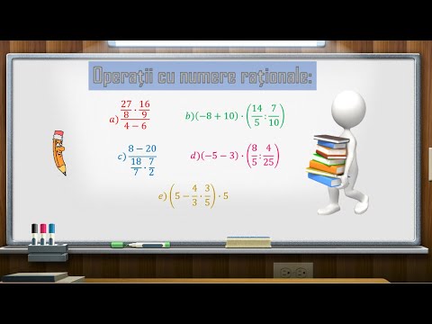 Operații cu numere raționale
