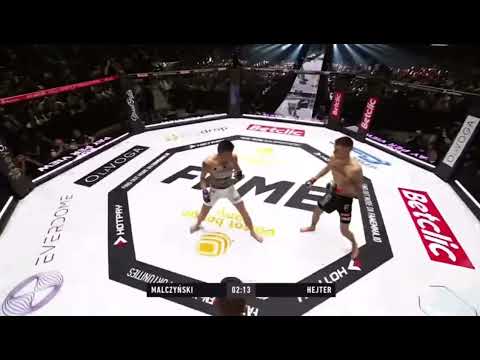 Malczyński vs Hejter walka famemma 14 💪