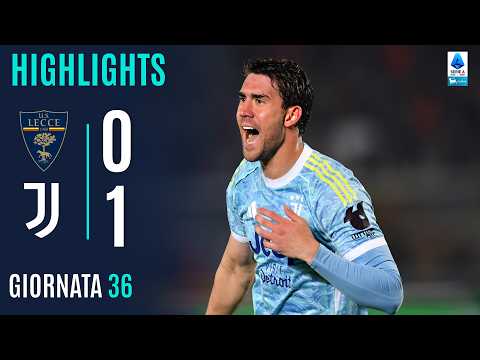 Video Lecce-Juventus 0-1: gol e highlights