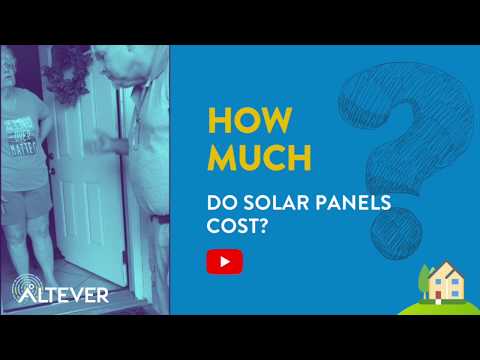 How much do solar panels cost?