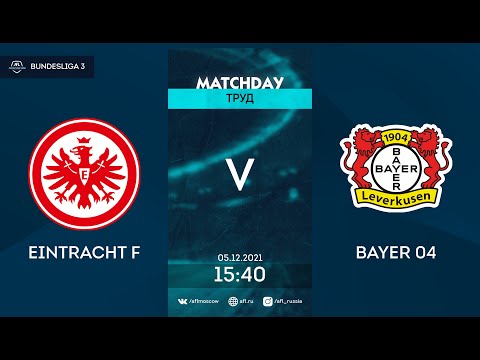 AFL 21.  Germany.  Bundesliga 3.  Day 17.  Eintracht F - Bayer 04