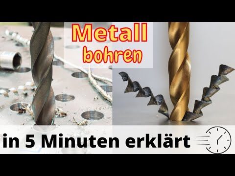 Richtig bohren in Metall - in 5 Minuten erklärt