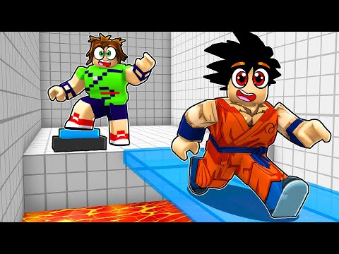 Together to Survive the Color Challenge in Roblox!! (Color Teamwork Obby)