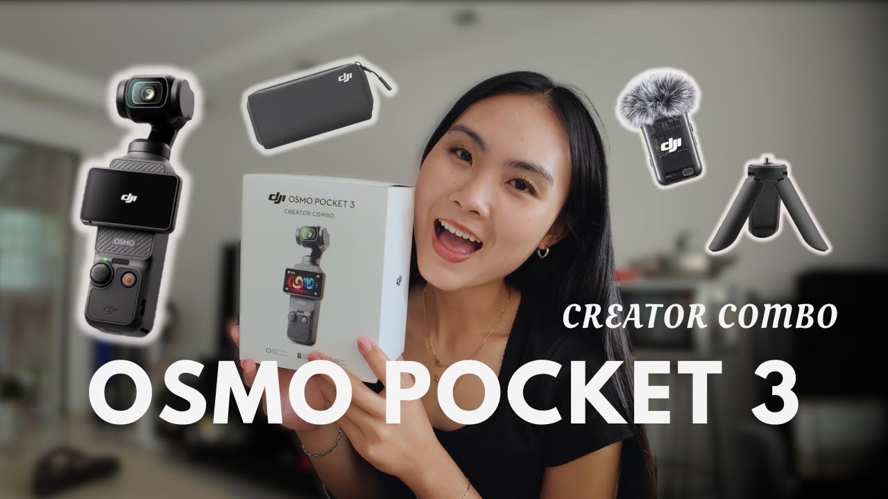 DJI Osmo Pocket 3 FIRST IMPRESSION | unboxing + test video!! ˙✧˖°📸 ༘ ⋆°🦋✨