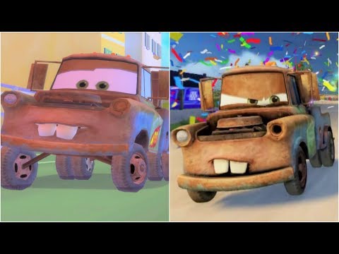 Cars 2 Mater vs Cars 3 Mater