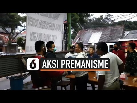 Polisi Menangkap Preman Karena Meresahkan Warga - Liputan6.com