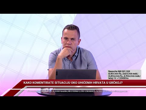 TV REPLIKA 23.08.2023. - KAKO KOMENTIRATE SITUACIJU OKO UHIĆENIH HRVATA U GRČKOJ?