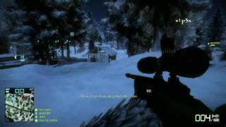 Battlefield: Bad Company 2 - Sniper Montage - Episode 9 (HD) - &#39;V1P3X&#39;