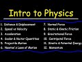 Physics - Basic Introduction