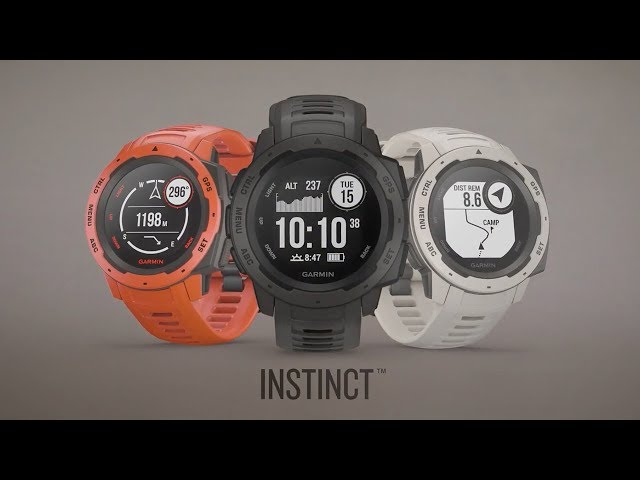 Garmin Instinct Azul Celeste video