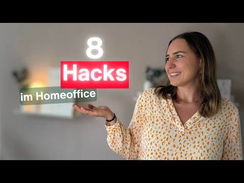 In 8 Minuten - 8 Tipps für deine produktiven Homeoffice-Gewohnheiten