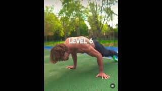 PUSH UP LEVEL 1-10✅ (LEVEL 999)#shorts #fitness