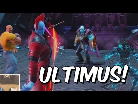 Ultimus Boss Fight - Nexus Campaign 5-9 Final Boss Escape - Marvel Strike Force