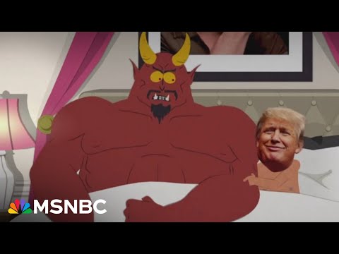 Trump fumes over ‘South Park’ roasting him, depicting him in bed with Satan