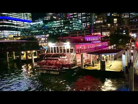 King Street Wharf Sydney Show Boat