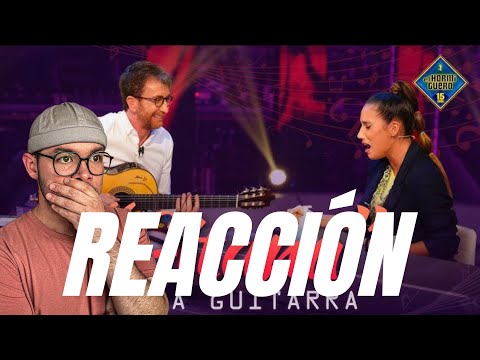 REACCIÓN A India Martínez nos canta un trocito de 'Gitana' a la guitarra - El Hormiguero