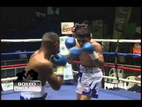 Pelea Jerson Ortiz vs Byron Castellon - Canal 6 - Videos Prodesa