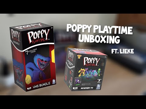 Poppy Playtime - VHS Bundle & Mystery TV Unboxing (ft. @morevalerxio)