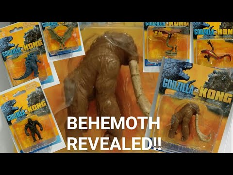 Godzilla Vs. Kong Mini Figures BEHEMOTH REVEALED!!!