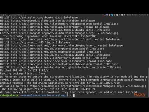 Serverless JavaScript by Example The Course Overview | packtpub com