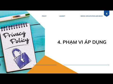 Chính sách phòng chống bóc lột xâm hại tình dục