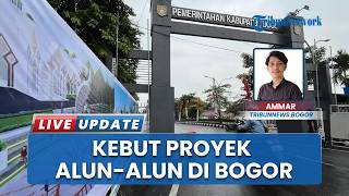 Dikebut! Pembangunan Alun-alun Tegar Beriman di Cibinong  Ditargetkan Rampung Tahun Ini