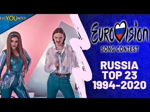 Russia in Eurovision -  All Entries from 1994 to 2020  |  Our Top 23