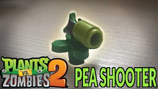 How To Build - Small LEGO Peashooter from PLANTS VS ZOMBIES 2