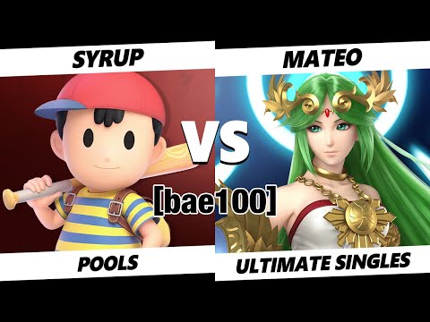 bae100 - Syrup (Ness) Vs. Mateo (Palutena) SSBU Ultimate Tournament