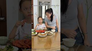 I never thought my daughter would eat a plate of shrimp so quickly