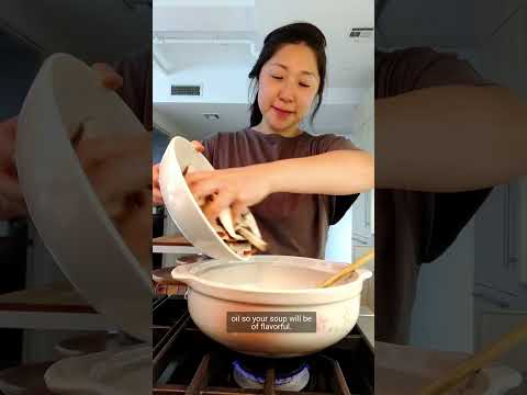 The best Bok Choy Soup - perfectly crisp and not mushy!