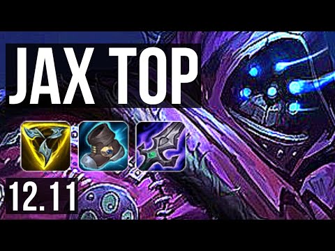 JAX vs MAOKAI (TOP) | 10.2M mastery, 2300+ games, 7 solo kills | KR Master | 12.11