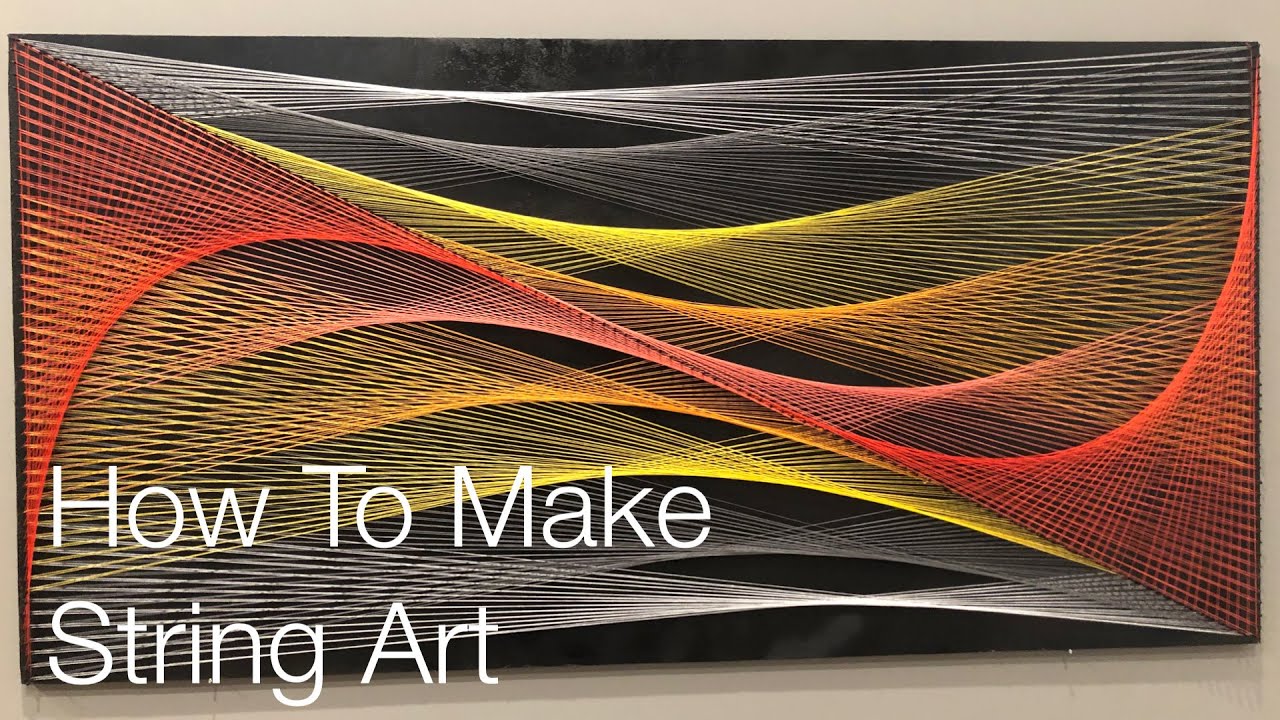 How to make String Art | Tutorial