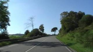 preview picture of video 'Driving On The D887 Between Châteaulin & Pen Ar Yeun, Finistere, Brittany, France 14th October 2009'