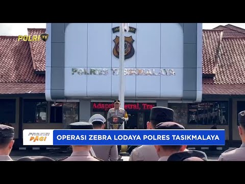POLRES TASIKMALAYA GELAR OPERASI ZEBRA LODAYA SAMBUT NATARU 2025/2026