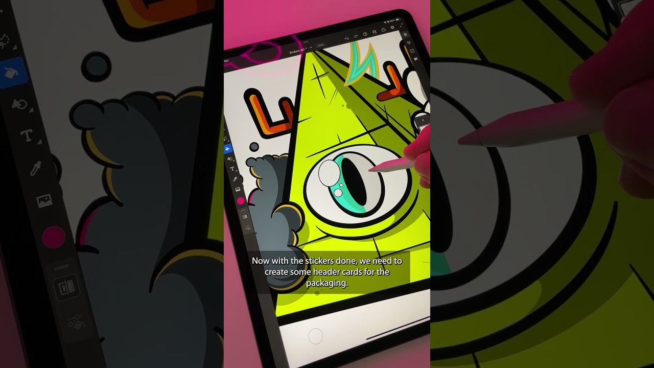 Dive into creating sticker packs in #AdobeFresco & Illustrator #adobepartner #ad @AdobeCreativeCloud