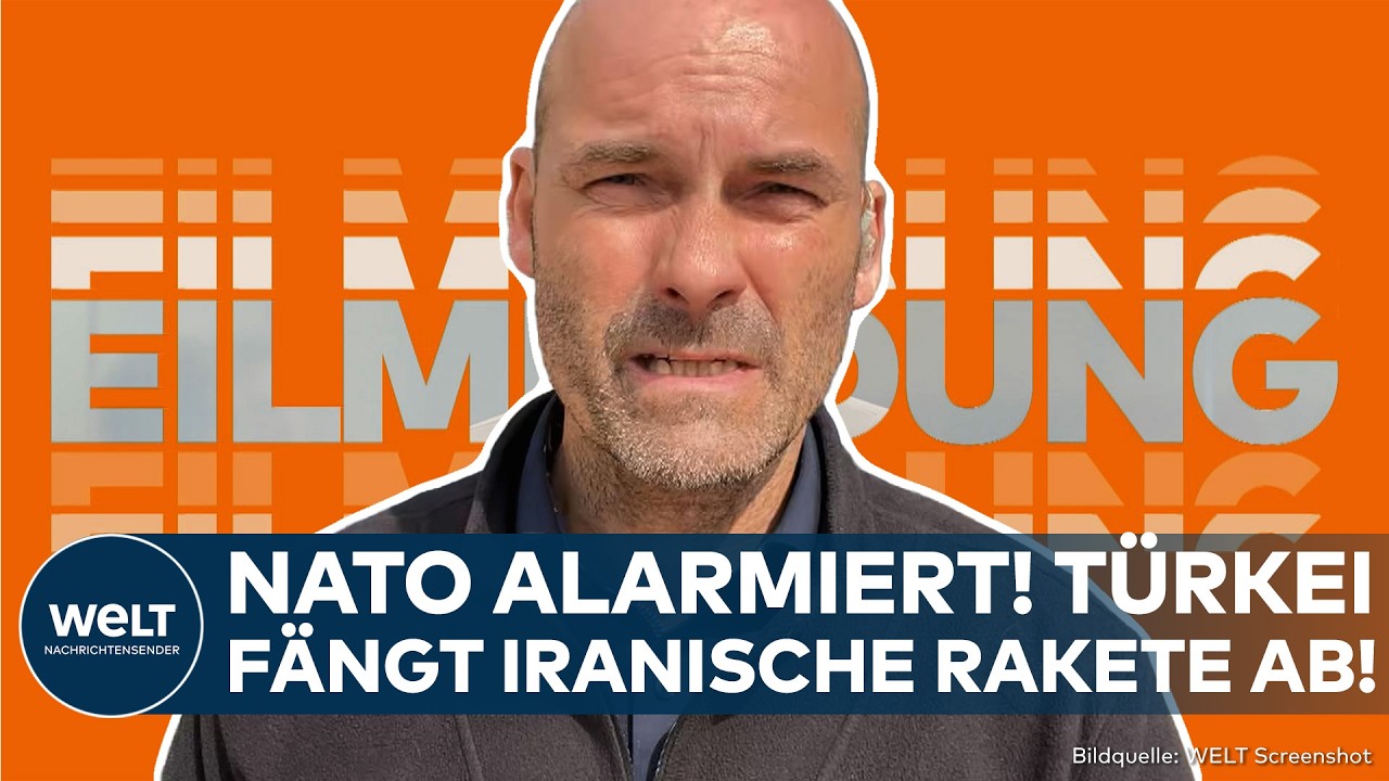 KRIEG GEGEN IRAN: Luftalarm in Nato-Gebiet! Türkei fängt iranische ballistische Rakete ab