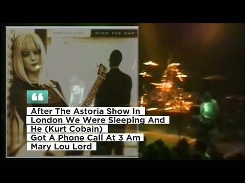 The night Courtney Love found out about Mary Lou Lord #kurtcobain #courtneylove #maryloulord