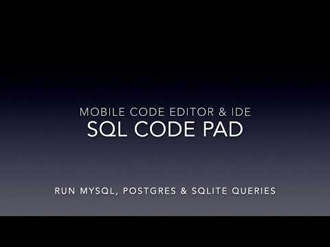 SQL Database Manager DB-Client Video