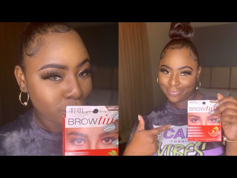 How to: DIY TINT EYEBROWS OMBRÉ EFFECT! 😍