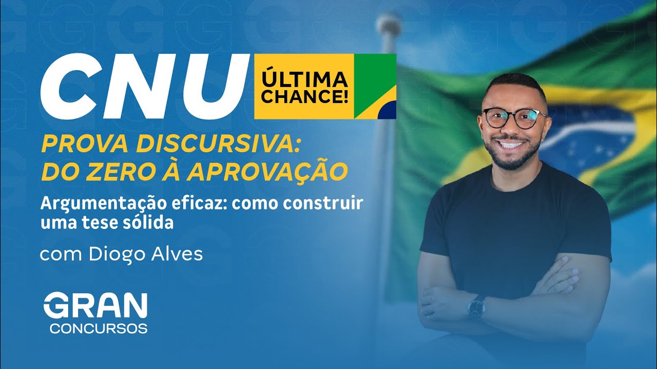 CNU | Prova Discursiva: do Zero à Aprovação