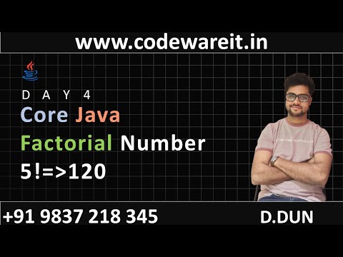 Day 5 Java Program Factorial Number Using Recursion Or Recursive Method Javaprogramming Icse