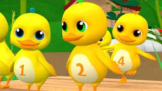 Five little Ducks | kids song Baby song | Nursery Rhymes for Babies